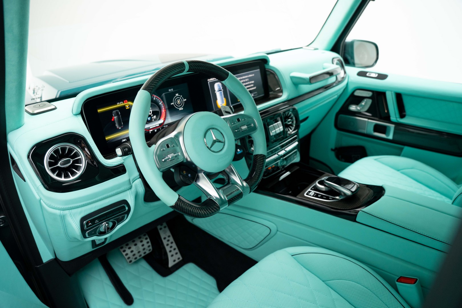 2022 BRABUS G700 | TIFFANY BLUE INTERIORS.